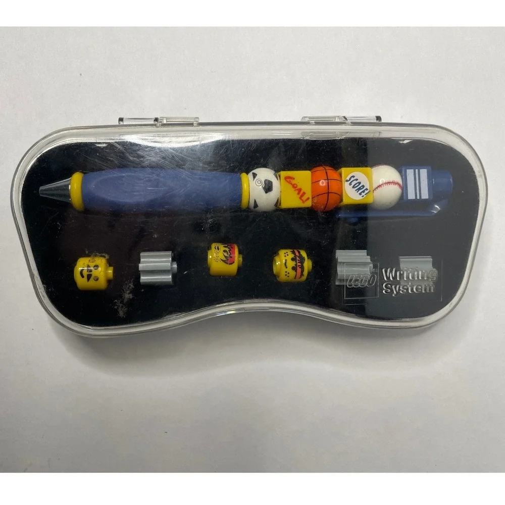 vintage 1999 LEGO Writing System Sports Baseball Pen